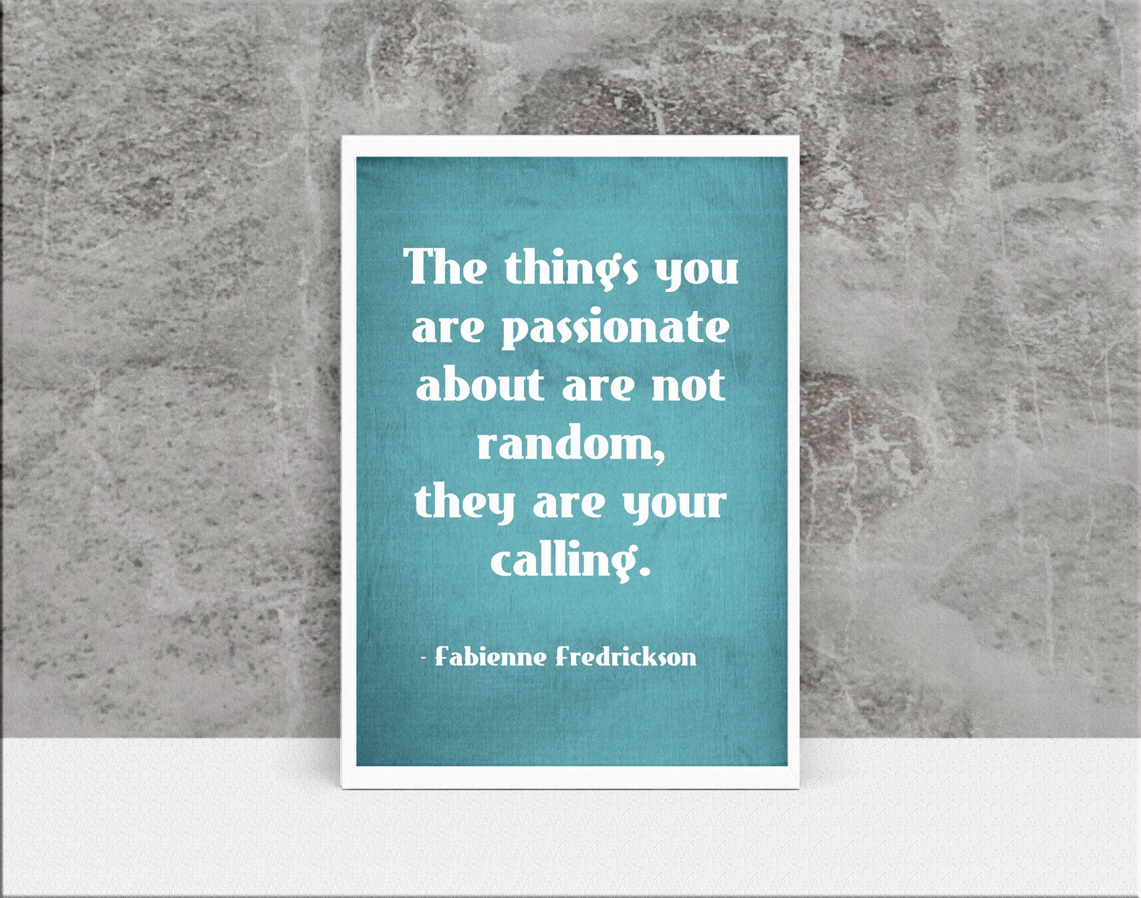 Quote Picture Motivational Wall Print Inspirational Quote | Etsy