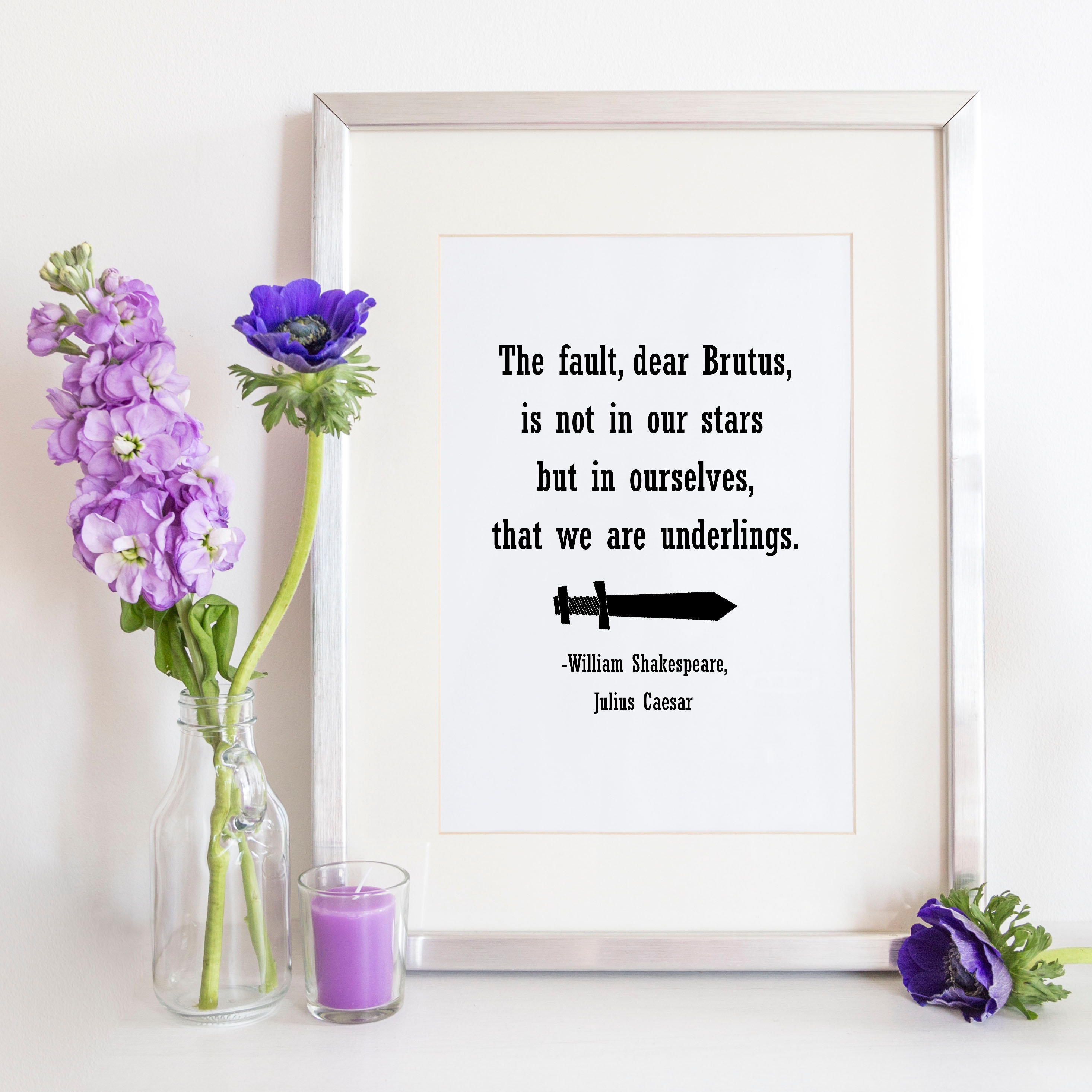 Julius Caesar Quote Shakespeare Print the Fault Dear Brutus - Etsy Ireland Julius Caesar Quote Shakespeare Print the Fault Dear Brutus - Etsy Ireland