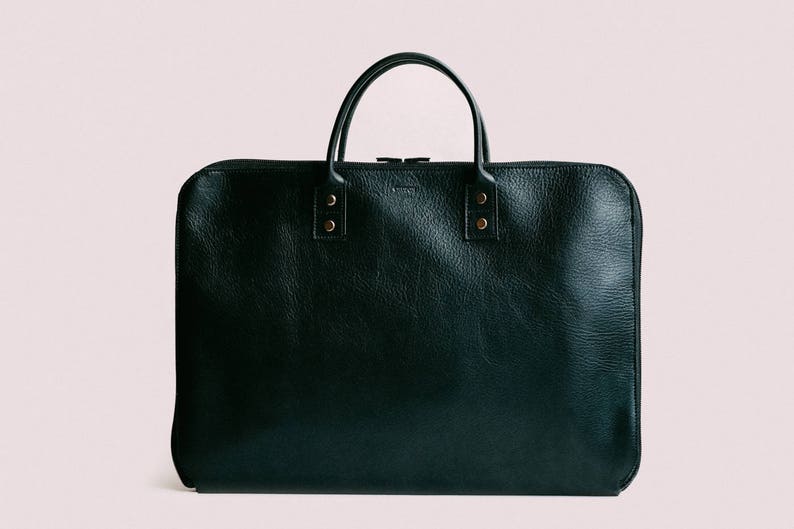 leather laptop briefcase