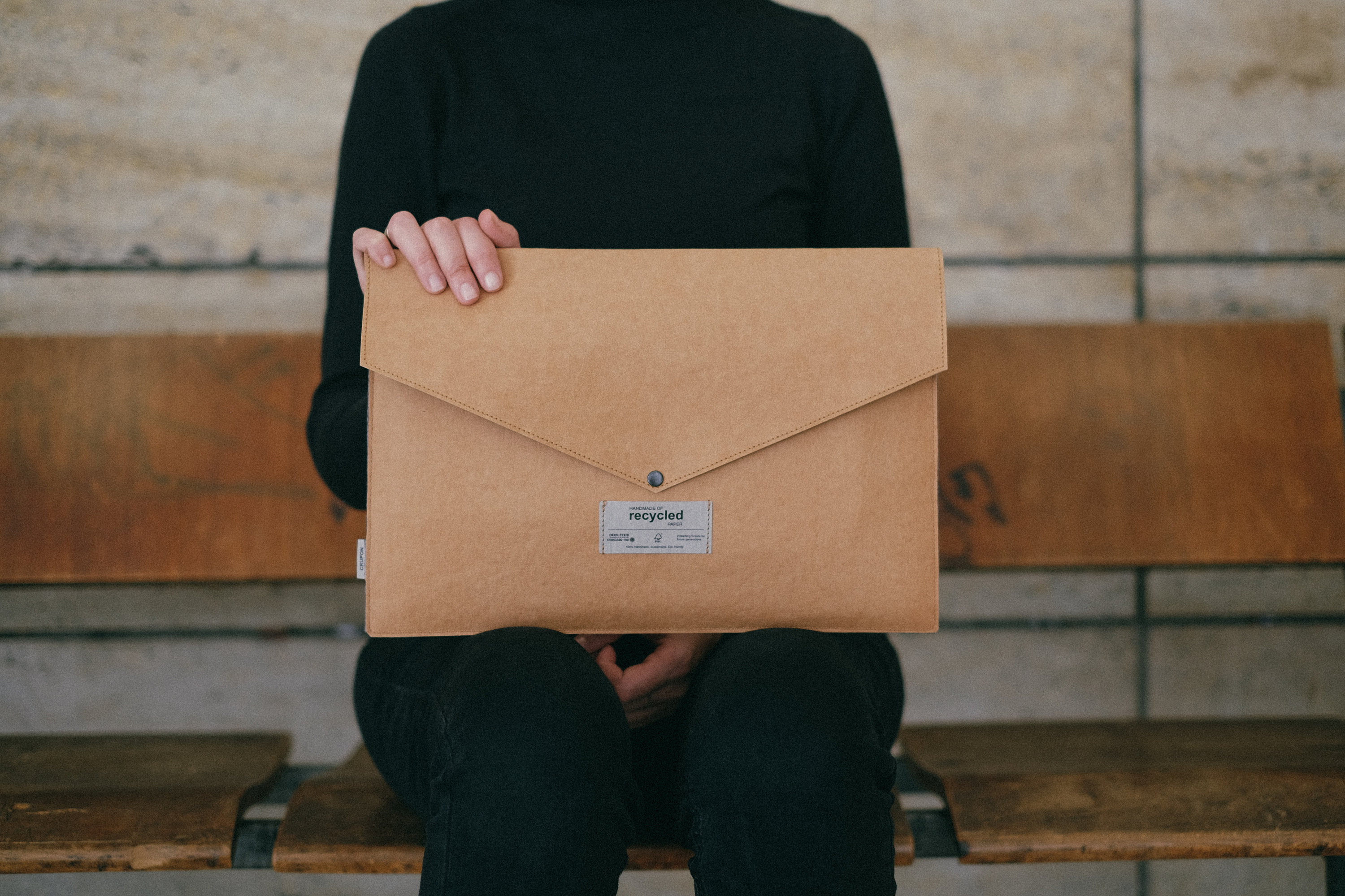 Sustainable Laptop Sleeve Brown Laptop Sleeve Eco Friendly Etsy