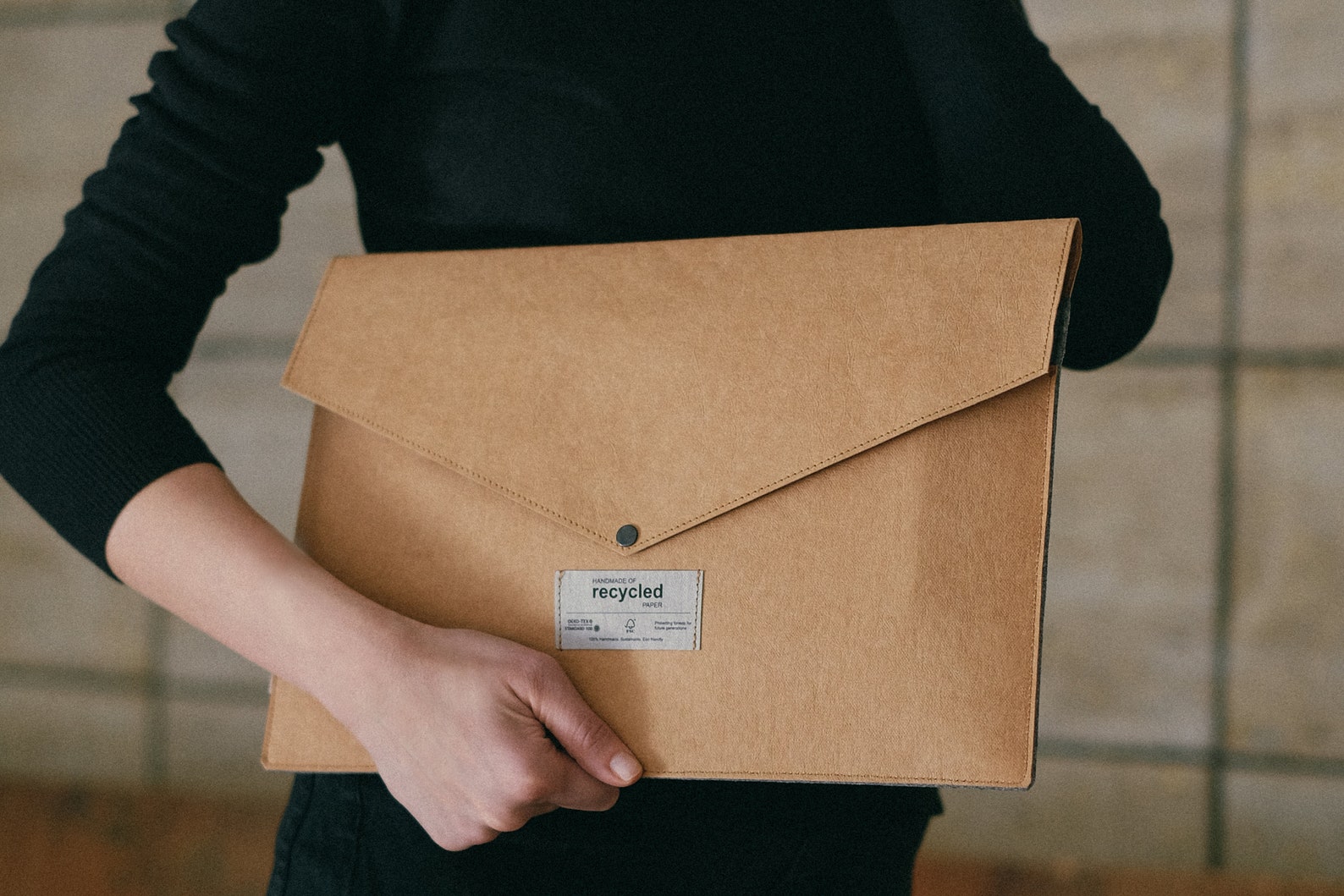 Sustainable Laptop Sleeve Brown Laptop Sleeve Eco Friendly Etsy