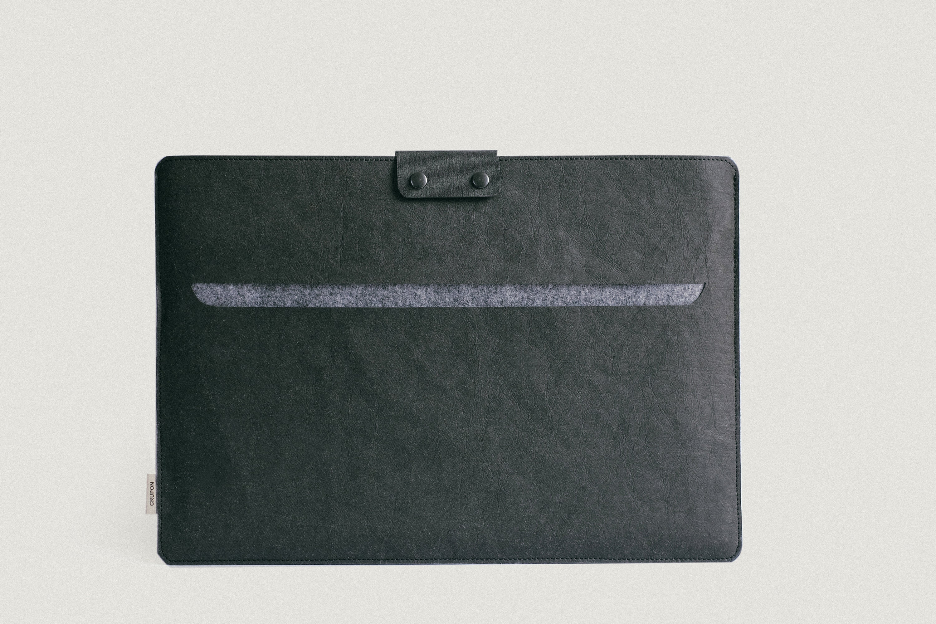 Sustainable Laptop Sleeve Black Laptop Sleeve Eco Friendly Etsy