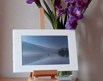 ULLSWATER PHOTOGRAPH, A4 wall art, Lake District photo in 21x29.5cm mount, Ullswater Cumbria photograph print