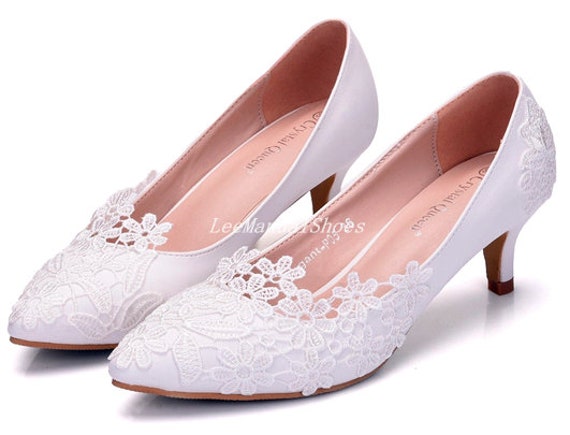 Women Lace Flower Wedding Shoes Wedding Low Heel Shoes Pearl Wedding Shoes Lace Bridal Shoes for BridalBridesmaid Bridal Shoes White Shoes Women Lace Flower Wedding Shoes Wedding Low Heel Shoes Pearl Wedding Shoes Lace Bridal Shoes for BridalBridesmaid Bridal Shoes White Shoes