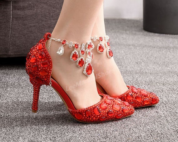 red high heel shoes ireland
