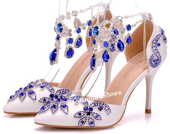 bling heels wedding