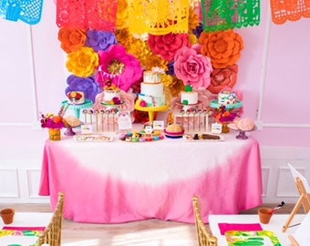 Fiesta Tablecloth - Fiesta Birthday - Fiesta - Fiesta Decoration - Cinco de Mayo Decoration - Cinco de Mayo Tablecloth - Cinco de Mayo Party