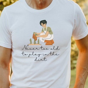 Plant Shirt, Unisex Gardening Gift, Botanical Shirt, Plant Dad Shirt, Farmer Shirt, Gift for Her, Gift for Him, Earth Day Shirt