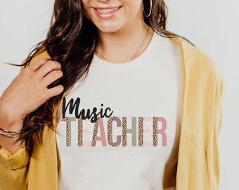 Music Teacher T-Shirt, New Teacher Shirt, Music Teacher Appreciation Gift