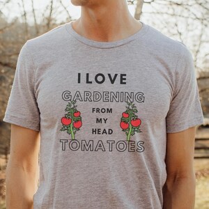 Plant Shirt, Unisex Gardening Gift, Botanical Shirt, Plant Mom Shirt, Plant Dad Shirt, Tomato Shirt, Farmer Shirt, Gift for Him or Her