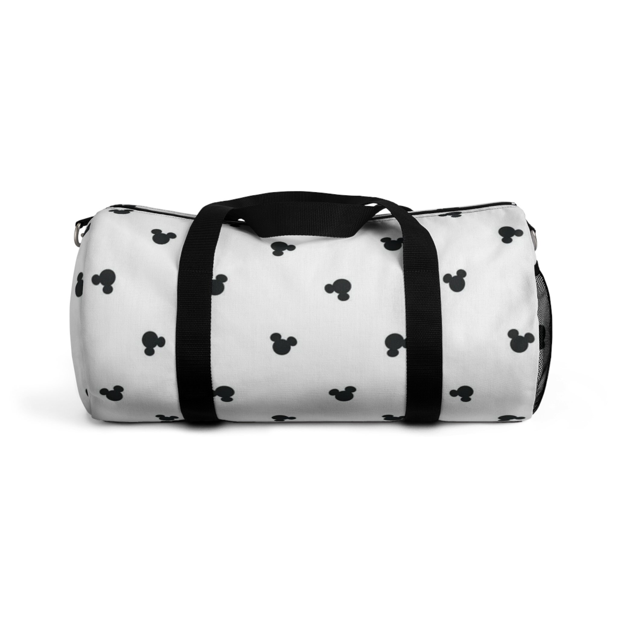 Discover Disney White and Black Mickey Mouse Duffel Bag