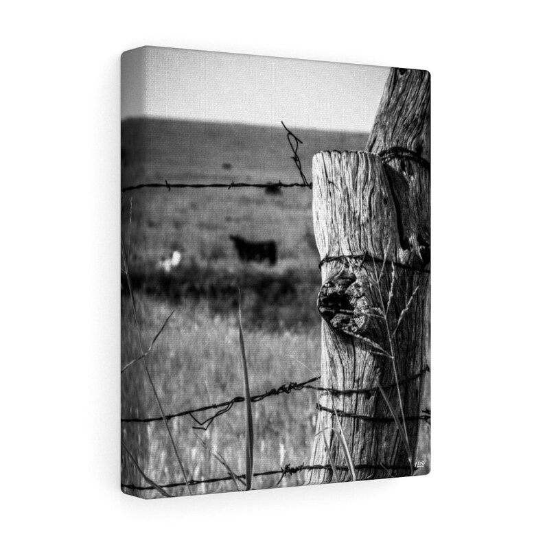 Kansas Prairie Canvas Wall Art image 2