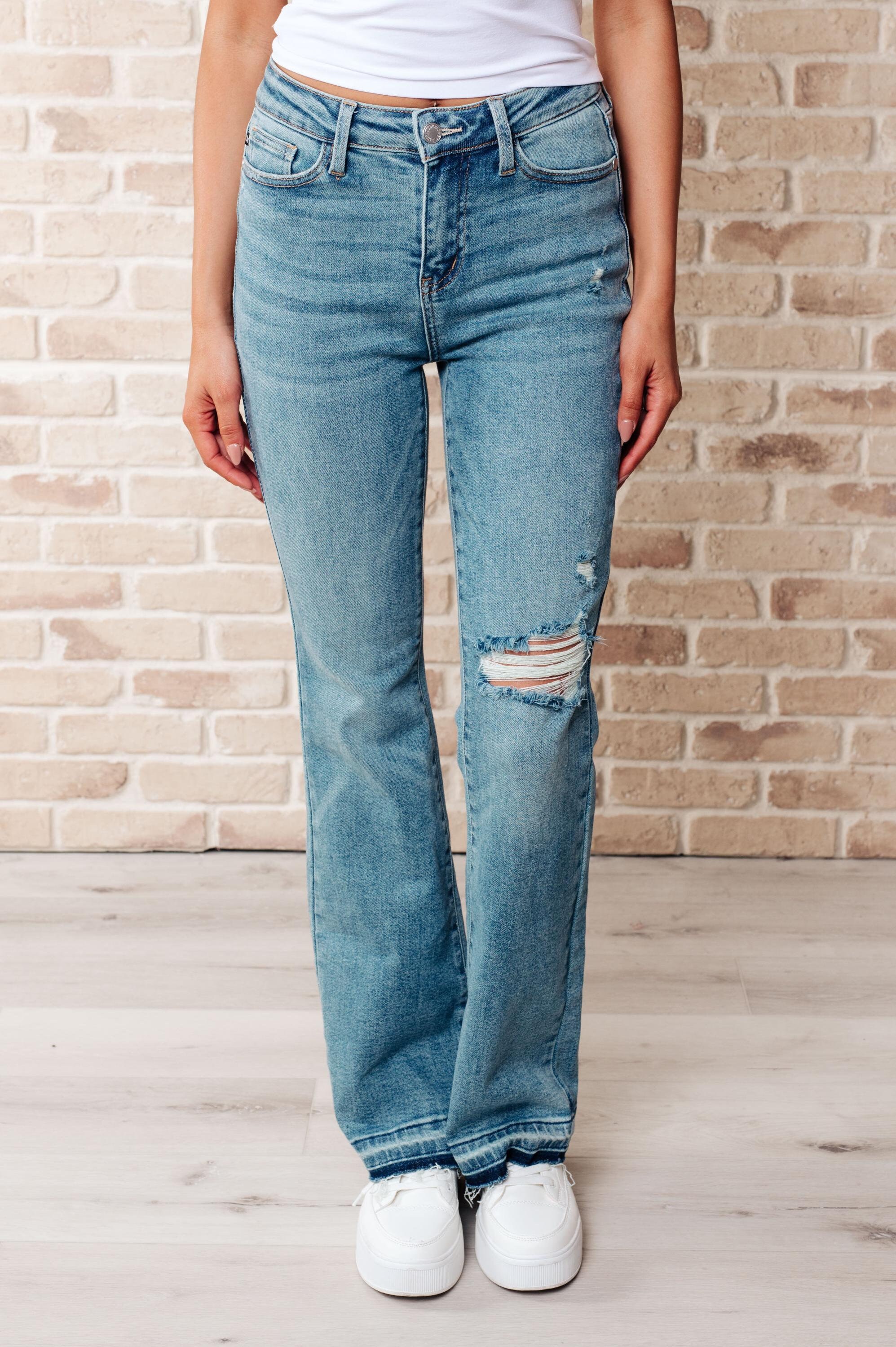 Rigid Magic Release Hem Boyfriend(L33) Rigid Magic Release Hem Boyfriend(L33)