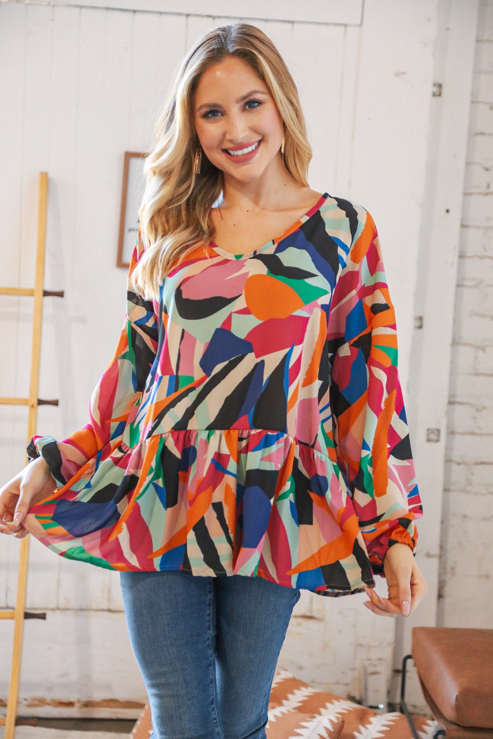 Plus Size Blouse - Etsy