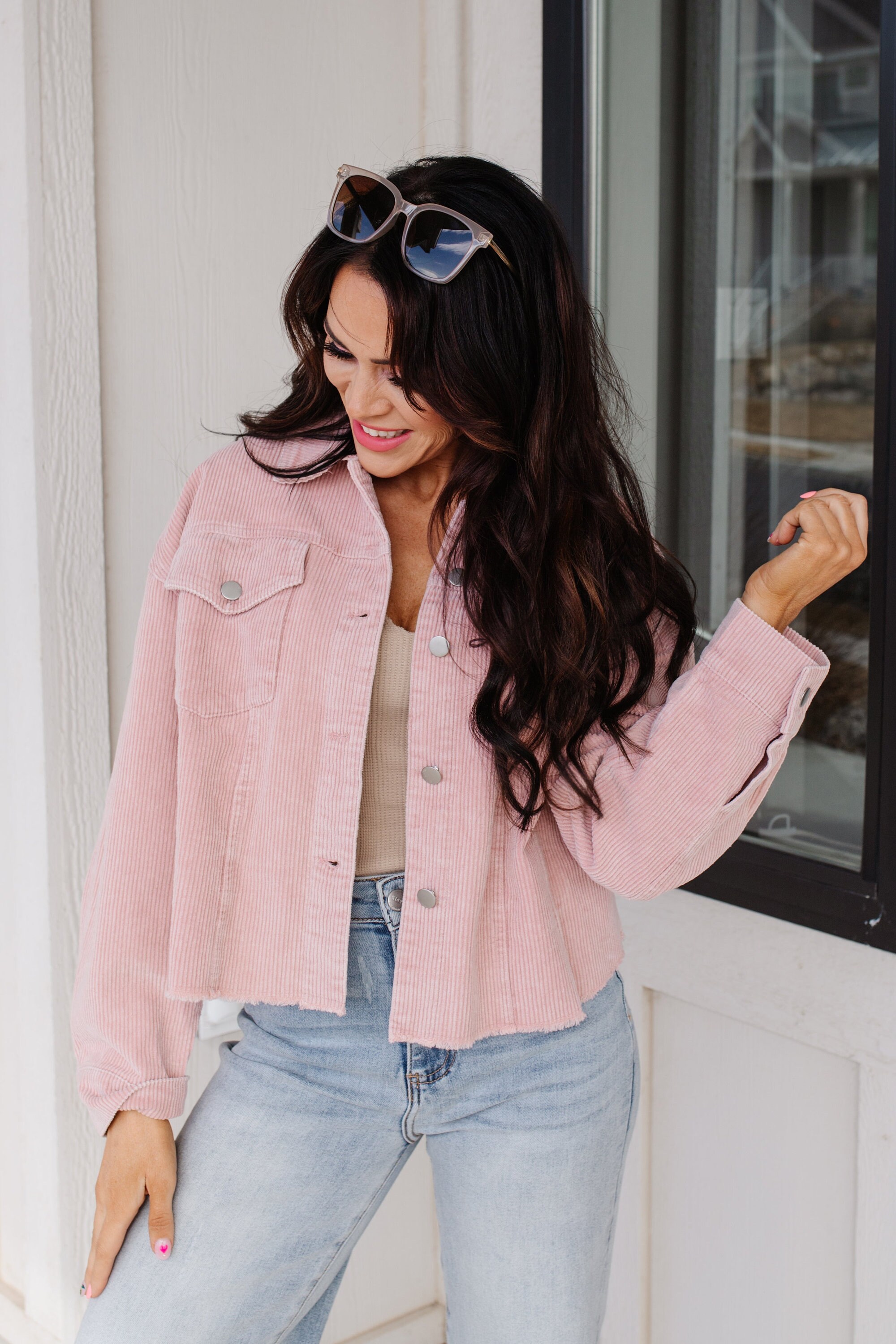 Pink Corduroy Jacket - Etsy