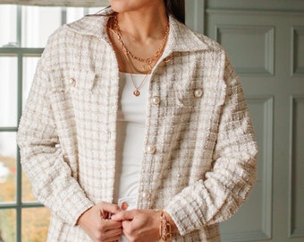shacket jacket preppy
