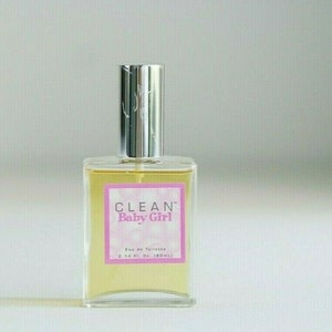 Vintage CLEAN Baby Girl Full Bottle Eau de Toilette Discontinued Fragrance 60ml