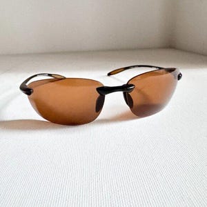 Vintage Serengeti Wrap Around Frames-less Sunglasses