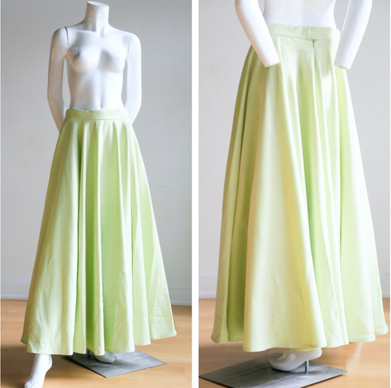 Sea-foam Green Ball Gown Skirt | Pastel Green Form