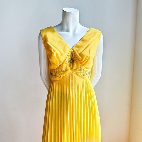 open lace back dress Danika Lemon Square-Neck Belted Maxi Dress With Pleated Skirt  Club L  London