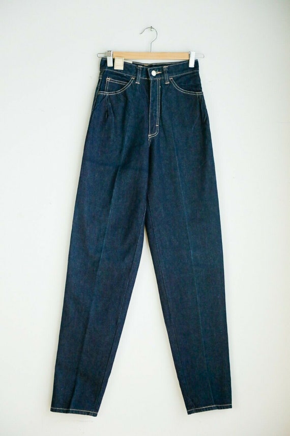 Vintage Brand New Cheeno's Dark Wash Relaxed Leg … - image 2