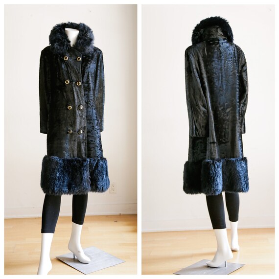 Black Penny Lane Style Coat | Vintage Princess Sty
