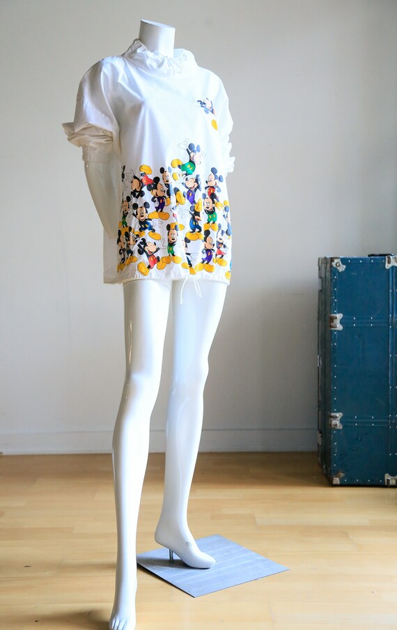 Vintage Mickey Mouse Cotton Pullover | All over Pr