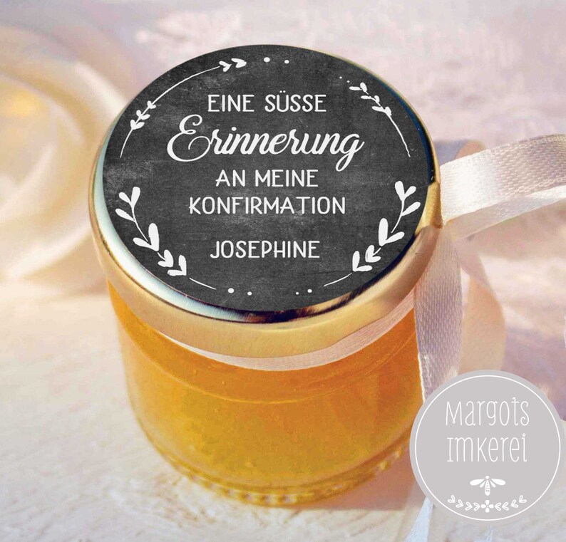 5 x Honig süße Gastgeschenke Danke Tischkarte Hochzeit Etsy