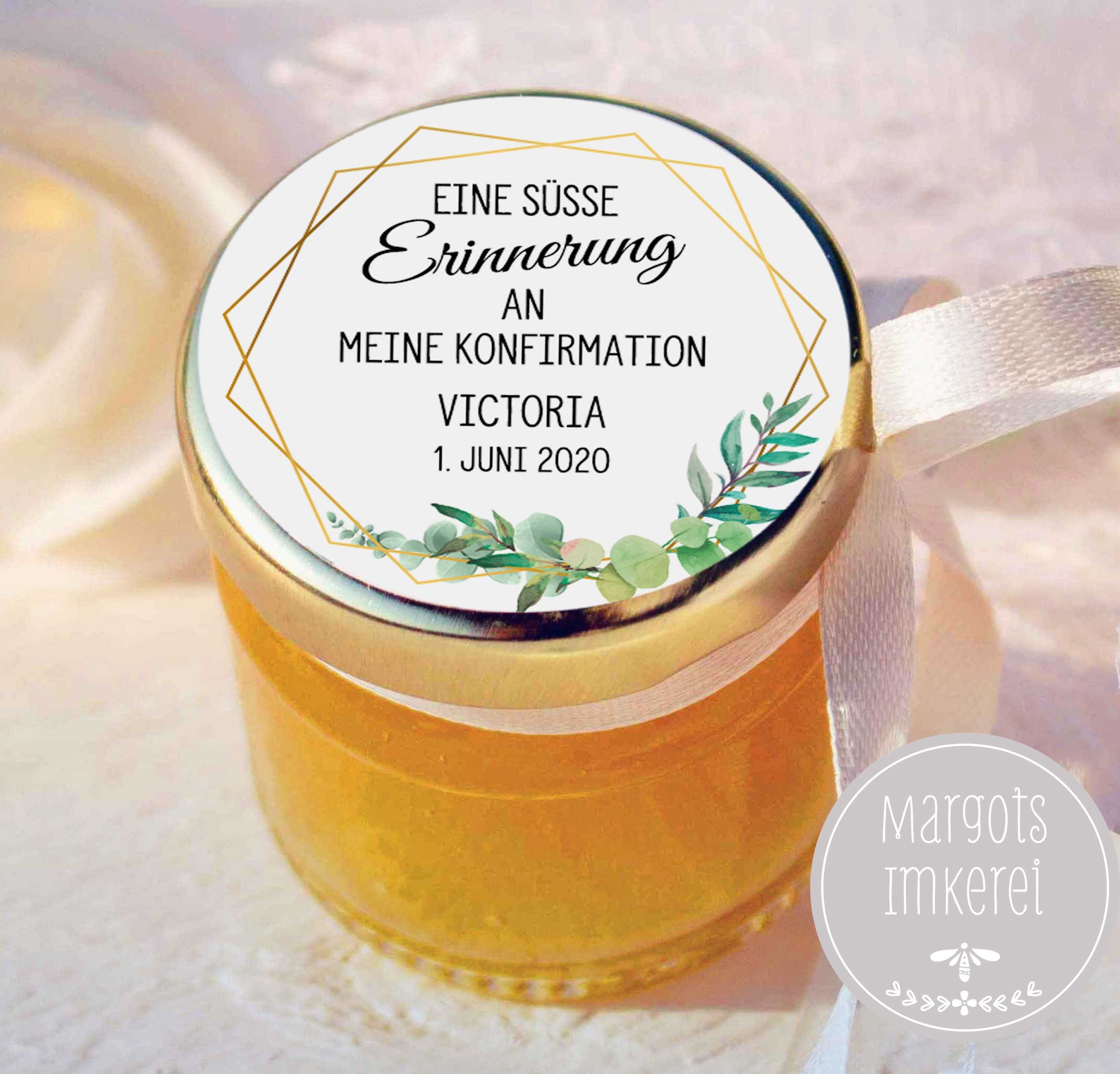 5 x Honig süße Gastgeschenke Danke Tischkarte Hochzeit Etsy