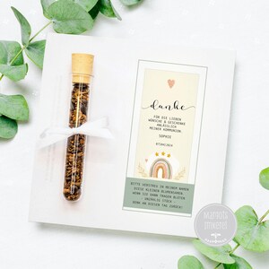 Personalisierte Blumensamen Gastgeschenke – DIY-Set | Hochzeit | Kommunion | Konfirmation | Taufe | Tischkarte | Dankeschön