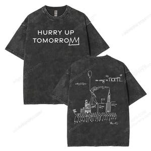 The Weeknd Hurry Up Tomorrow T-Shirts Man Women Summer Casual O-Neck Short Sleeve Shirts