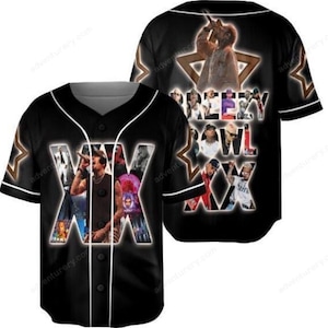 Chris Brown Breezy Bowl XX Tour 2 Sided Jersey, Chris Brown Album Jersey, Chris Brown Fan Gift