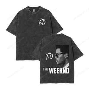 The Weeknd Vintage Shirt– Hip Hop Style XO Albums Print