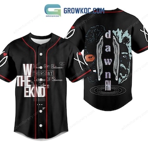 Hurry Up Tomorrow Baseball Jersey, The Weeknd Baseball Jersey