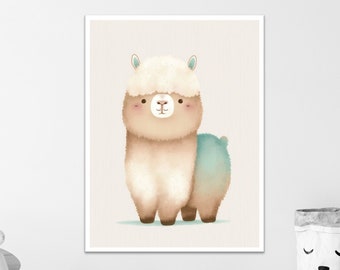 PRINTABLE Baby Animal Prints for Nursery Wall Art Nursery Decor Animals Nursery Prints for Digital Instant Download