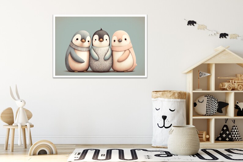 PRINTABLE Baby Animal Prints for Nursery Wall Art Nursery Decor Animals