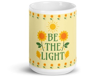 Floral Bible Verse Ceramic mug, Inspirational Mug