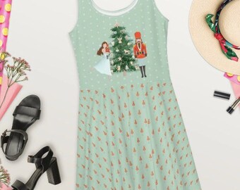 Nutcracker Dress, Christmas dress, Ballet dress