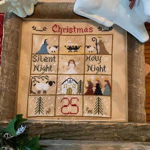 PDF, Heilige Weihnachten Muster, Heilige Familie, Weihnachten, Kreuzstichmuster, Frohe Weihnachten, Inspirationsmuster, PDF