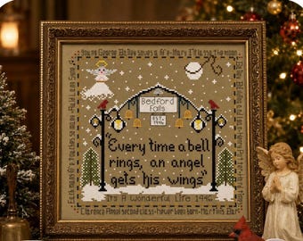 It's a Wonderful Life Story Cross Stitch Pattern (PDF Download) Story pattern, Story circles pattern PDF