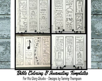 Pakiet do prowadzenia dziennika biblijnego nr 1 – 25% zniżki – „Pierwsze siedem” – 7 stron szablonów, zakładek, kolorowanek i wersetów biblijnych