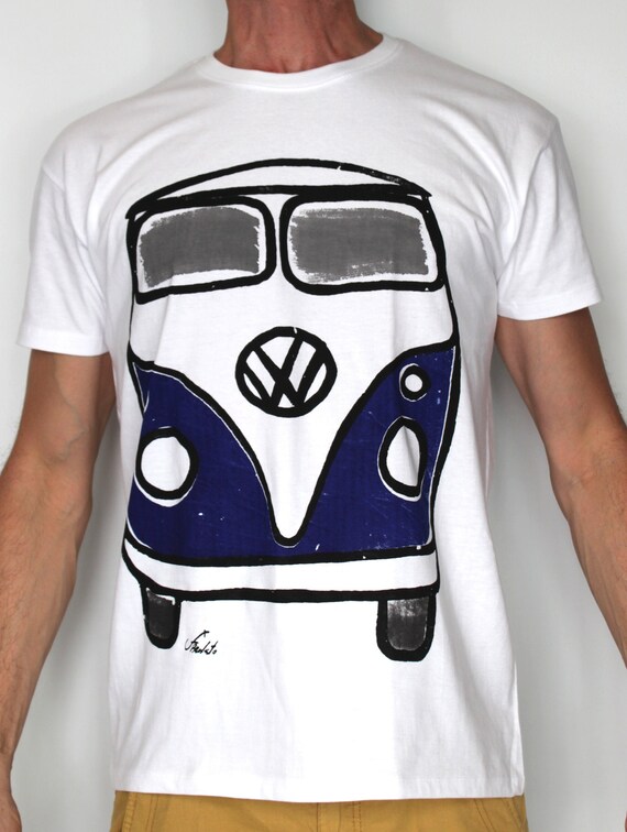 camisetas pintadas a mano para hombre