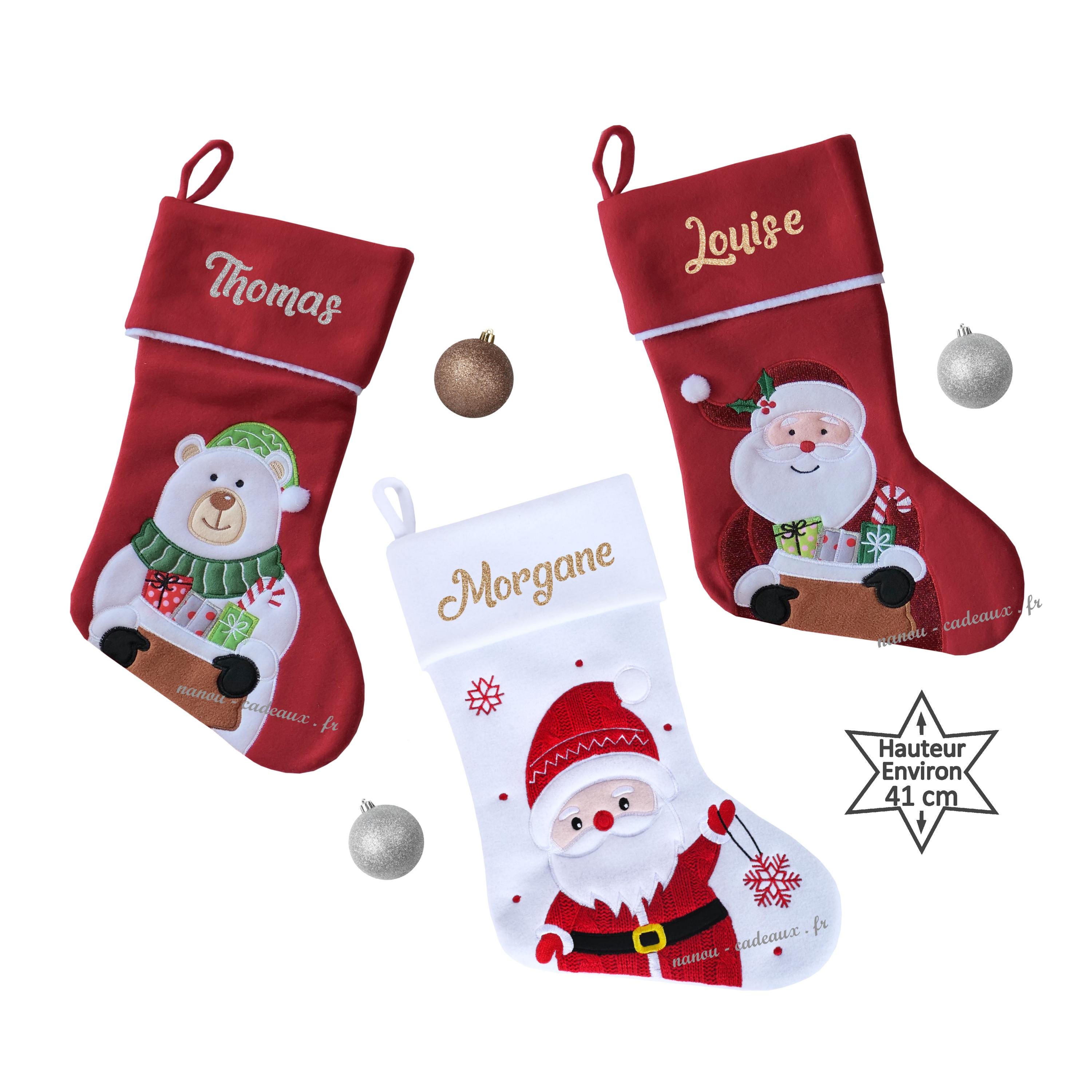Chaussette de Noël mignonne | Mes Deux Chaussettes
