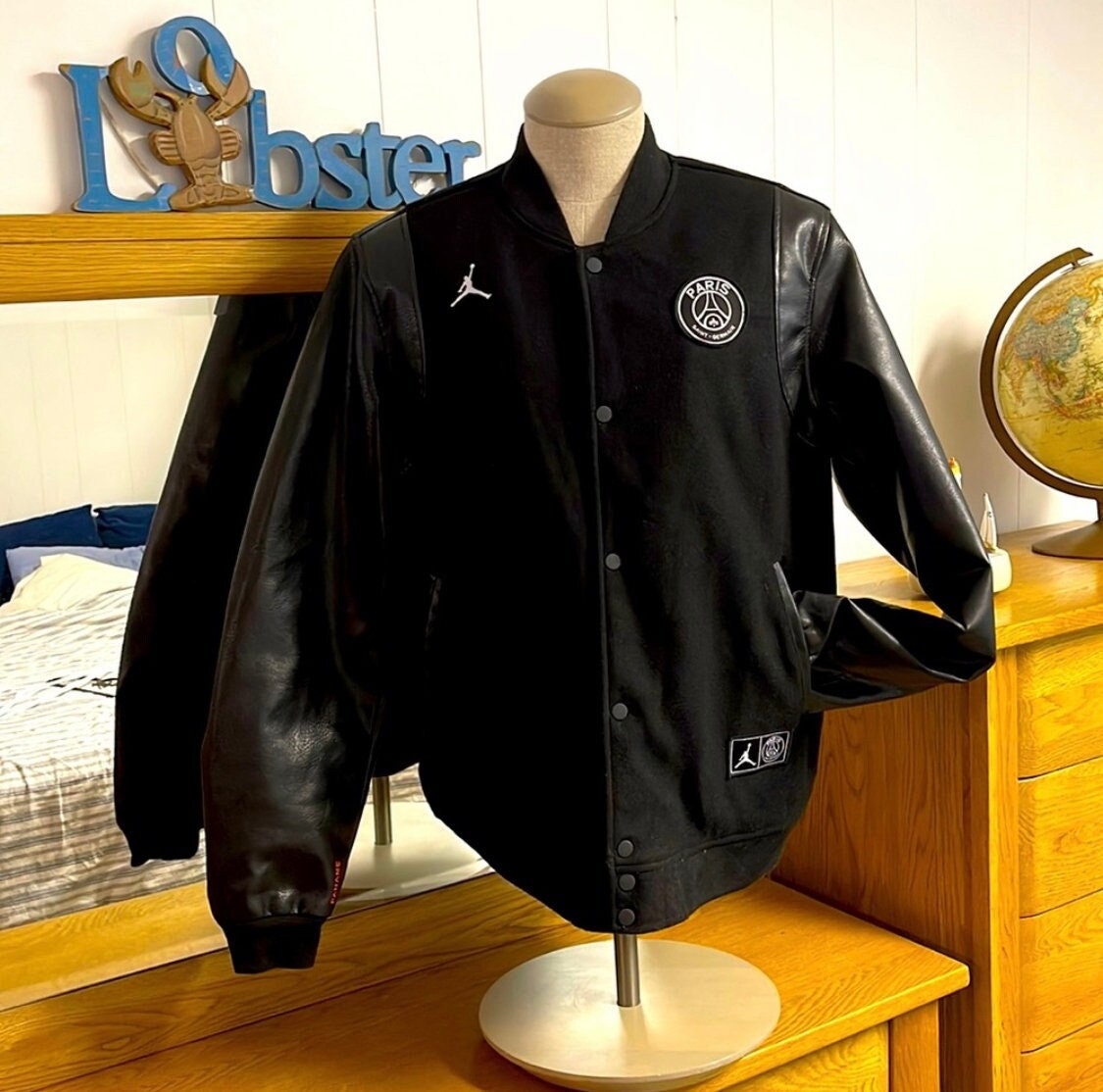 psg varsity jacket