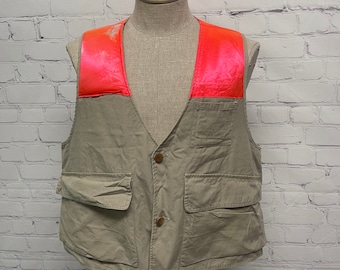 vintage Abercrombie et Fitch Safari gilet de chasse de montagne