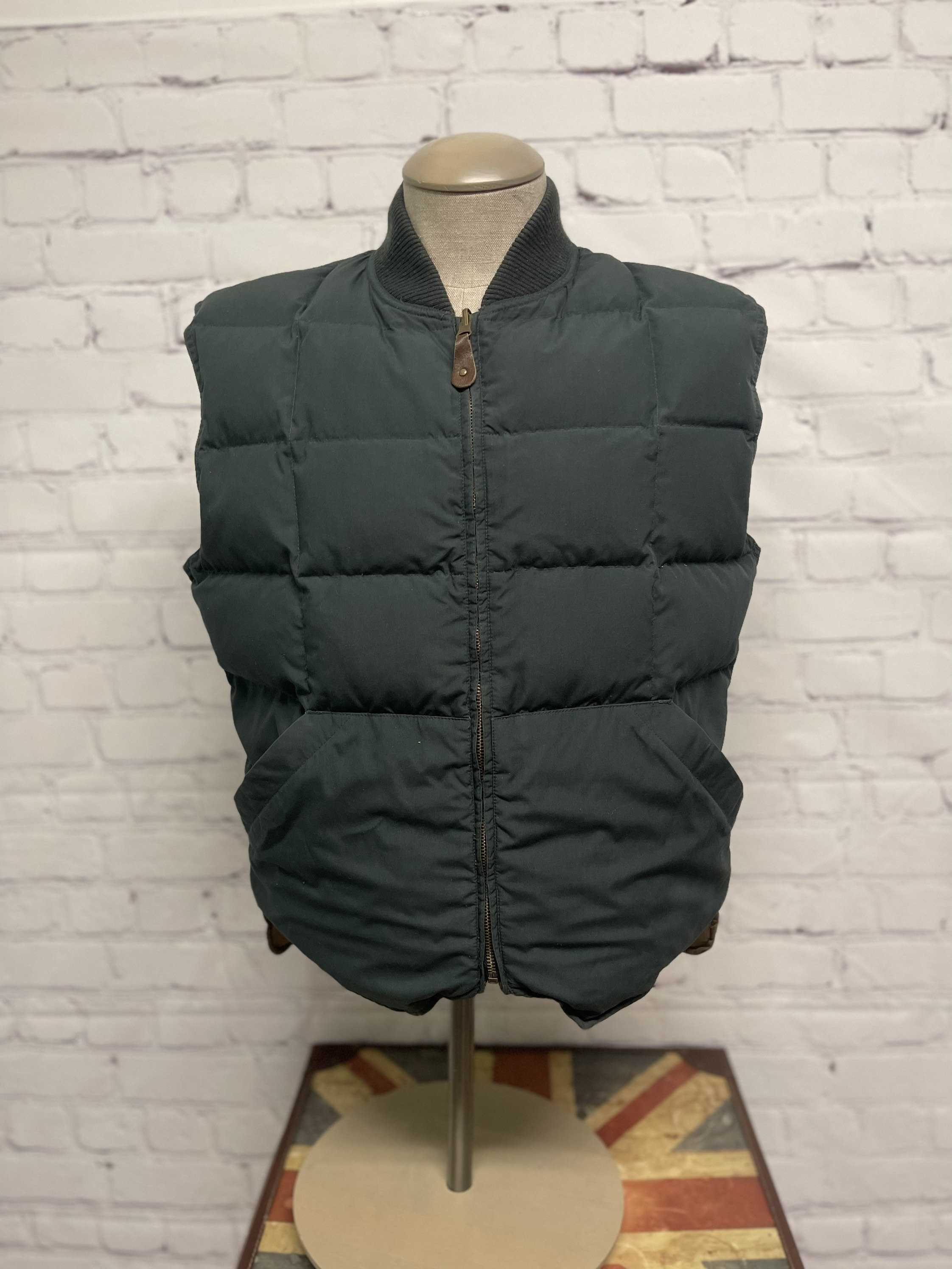 Vintage Eddie Bauer goose down reversible vest Etsy