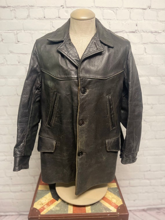 1930s Barnstormer horsehide leather jacket - Gem
