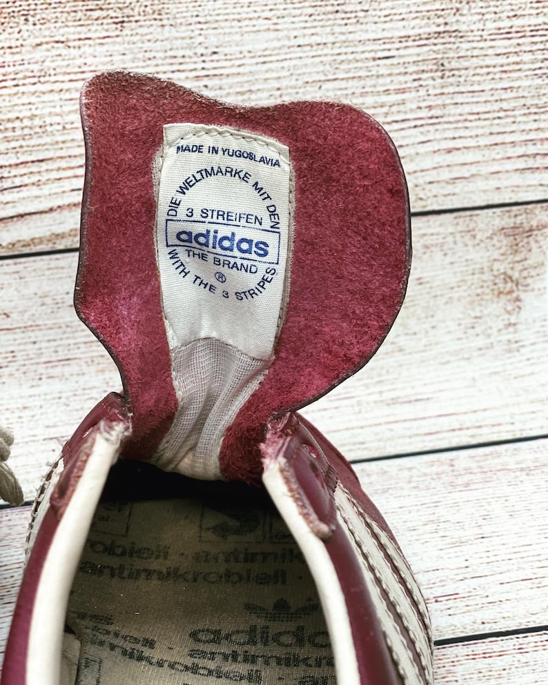 Rare Vintage Adidas Curling Shoes Rare Size 5 1/2US Etsy