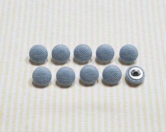 Sumertime Dark Blue Fabric Covered Button Hair Accessories Made With Licensend Fabric-Free Shipping-1 18 Inch Button Size