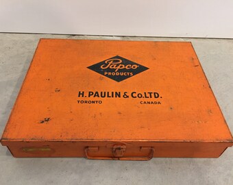 PAPCO products H. Paulin & Co. LTD Toronto Canada Metal Industrial box birthday wedding gift idea